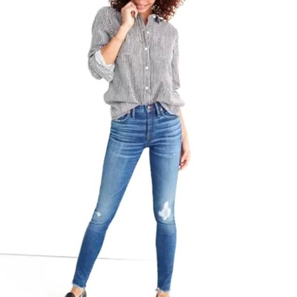 Madewell 9" High-Rise Skinny Jeans - Picture 1 of 10
